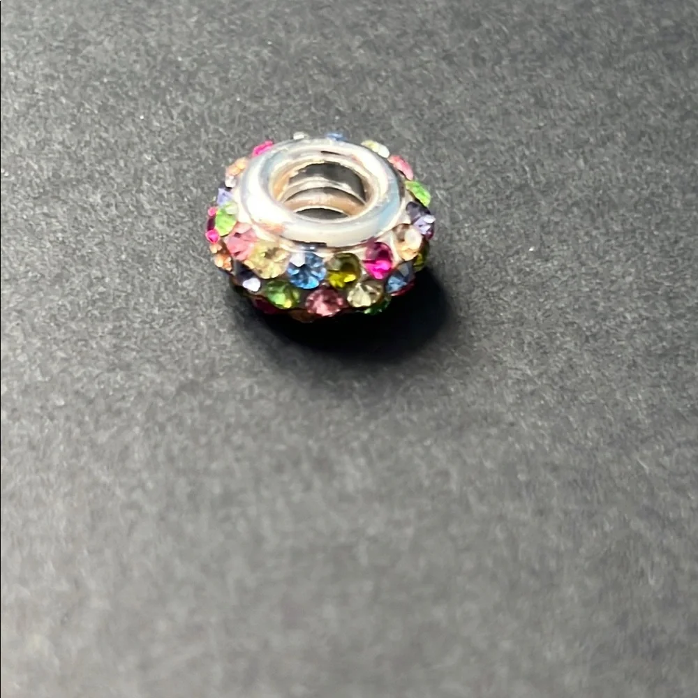 Two Rhinestone Charms for Charm Bracelet - Picture 5 of 5